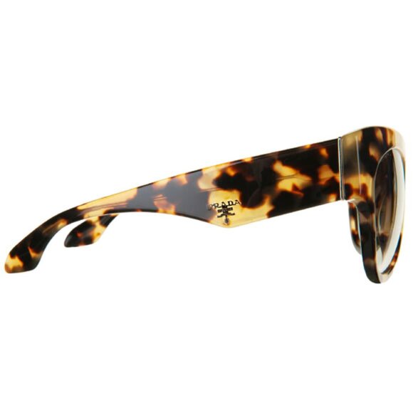 Prada Womens SPR28Q Cat-Eye Turtoise Sunglasses Brown - NIB $350